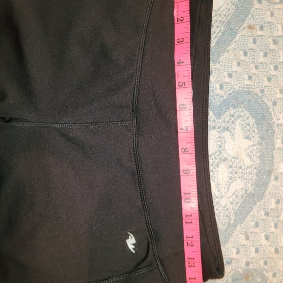 3/$20 Athletic Works black capri pants - Picture 6 of 7